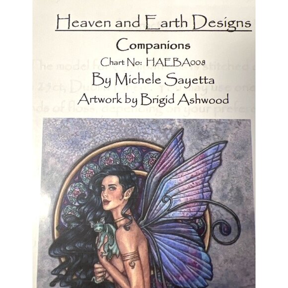 Heaven And Earth Designs Companions Chart By Michele Sayetta - Picture 3 of 4